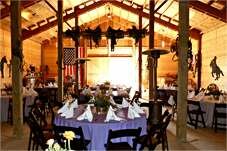 Our large event barn with enough place for dinner, dancing and much more! Large Event Barn