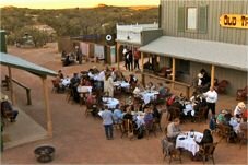 A company meeting on the ranch with an exclusive dinner on our main street. Company Meeting