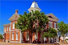 Das alte Gerichtsgebäude des Cochise County in Tombstone. Old Courthouse